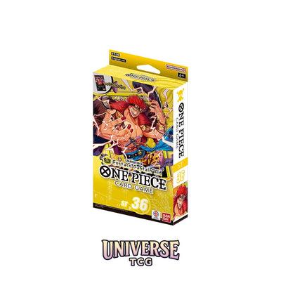 One Piece Card Game Starter Deck Yellow Eustass "Captain" Kid [ST-36] - English