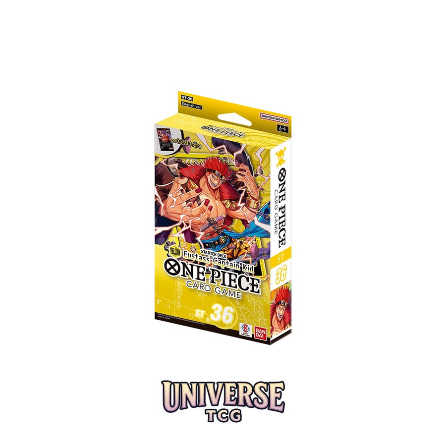 One Piece Card Game Starter Deck Yellow Eustass "Captain" Kid [ST-36] - English