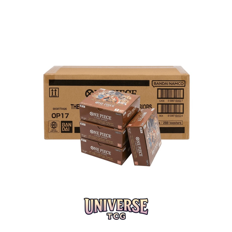 One Piece Card Game OP-17 Kingdom of Elbaf Booster Box Case (12 Boxes) - English