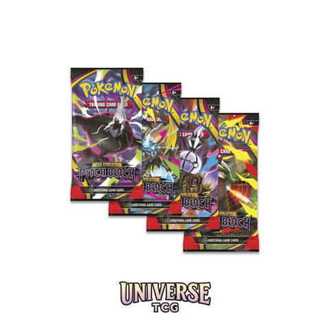 Pokémon TCG Mega Evolution Oscuridad Absoluta Booster Pack Spanish - 4 pack art variants