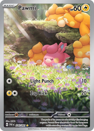 Pawmi - Paldean Fates (Illustration Rare) [PAF-226]