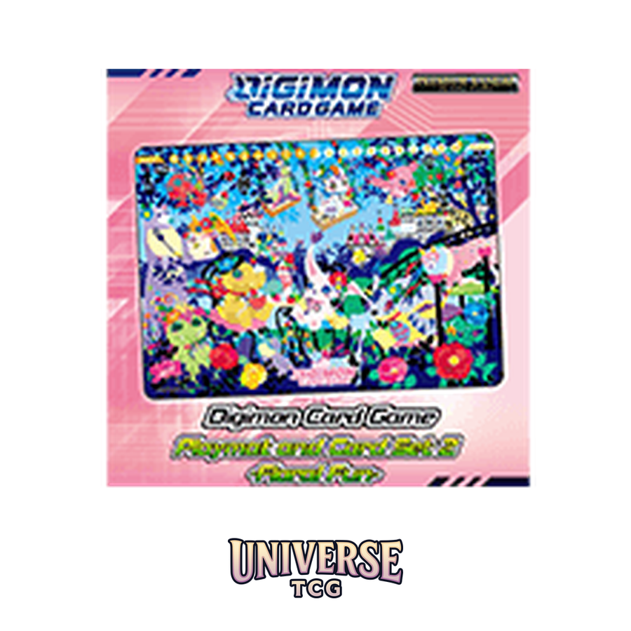 Digimon Card Game PB-09 Premium Set Playmat and Card Set 2 Floral Fun - English