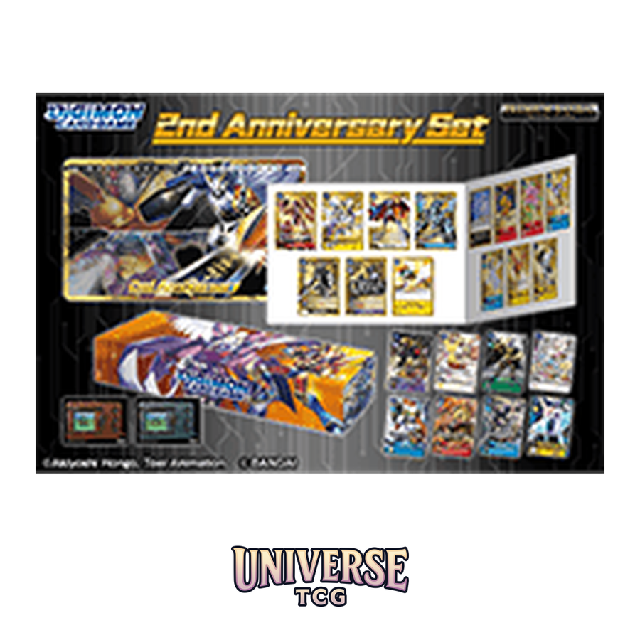 Digimon Card Game PB-12E Premium Set 2nd Anniversary Set - English