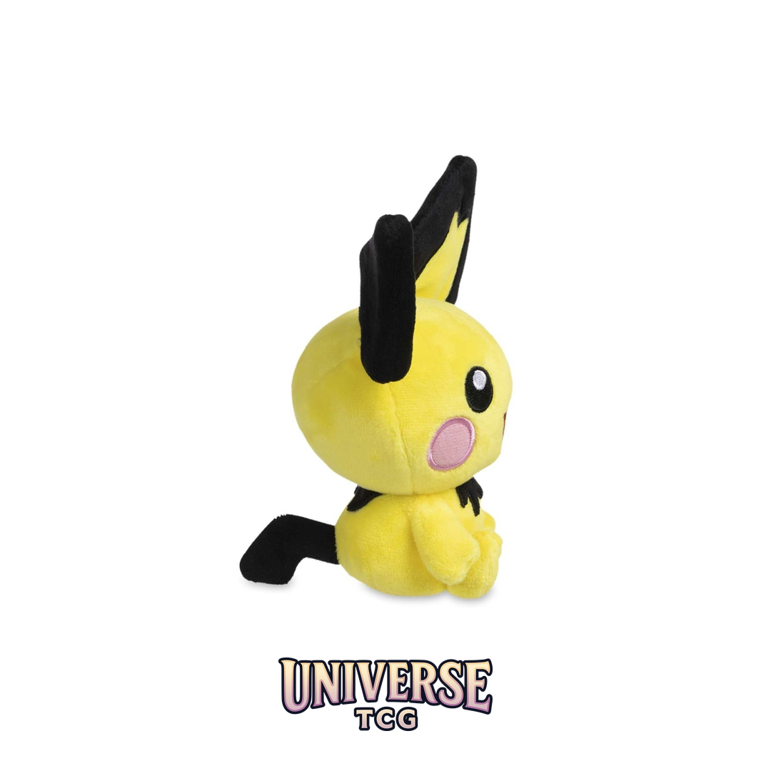 Pichu Sitting Cuties Plush - 17.75 cm