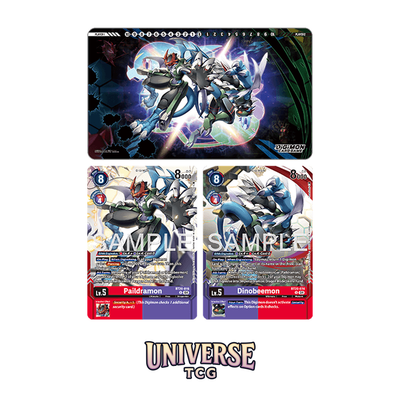 Digimon Card Game PM-01 Playmat Set Playmat & Card Set Paildramon & Dinobeemon - English