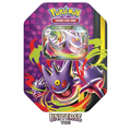 Pokémon: Lata Megaluz Lunar: Mega-Gengar ex de JCC Pokémon (4 Sobres de Mejora y 1 Carta holográfica de promoción) | TCG