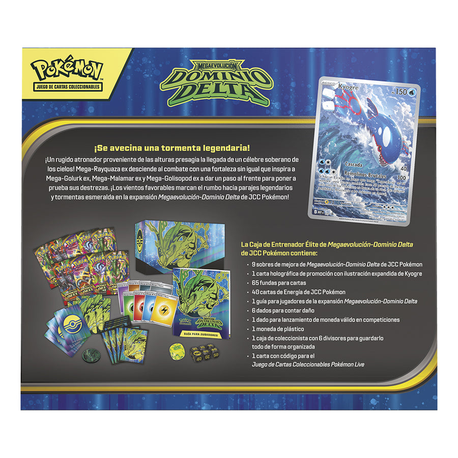 Pokémon TCG Mega Evolution Dominio Delta Elite Trainer Box - Spanish