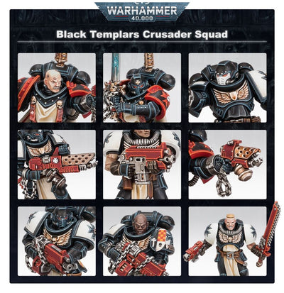 Primaris Crusader Squad (Black Templars)