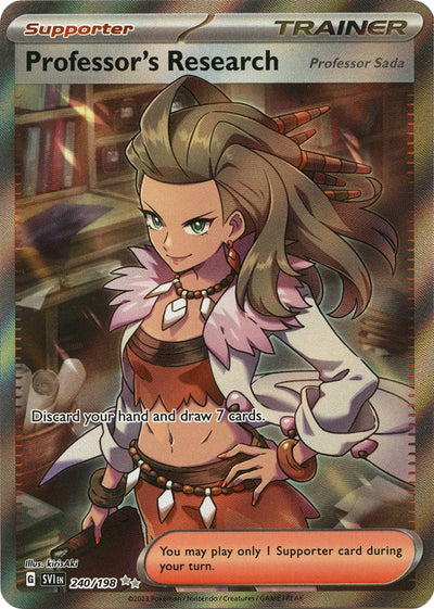 Professor's Research - Scarlet & Violet (Ultra Rare) [SVI-240]