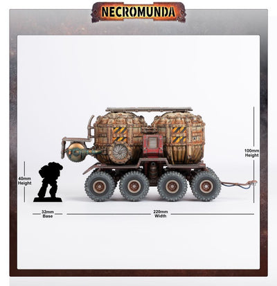 Promethium Tanks on Cargo-8 Ridgehauler Trailer
