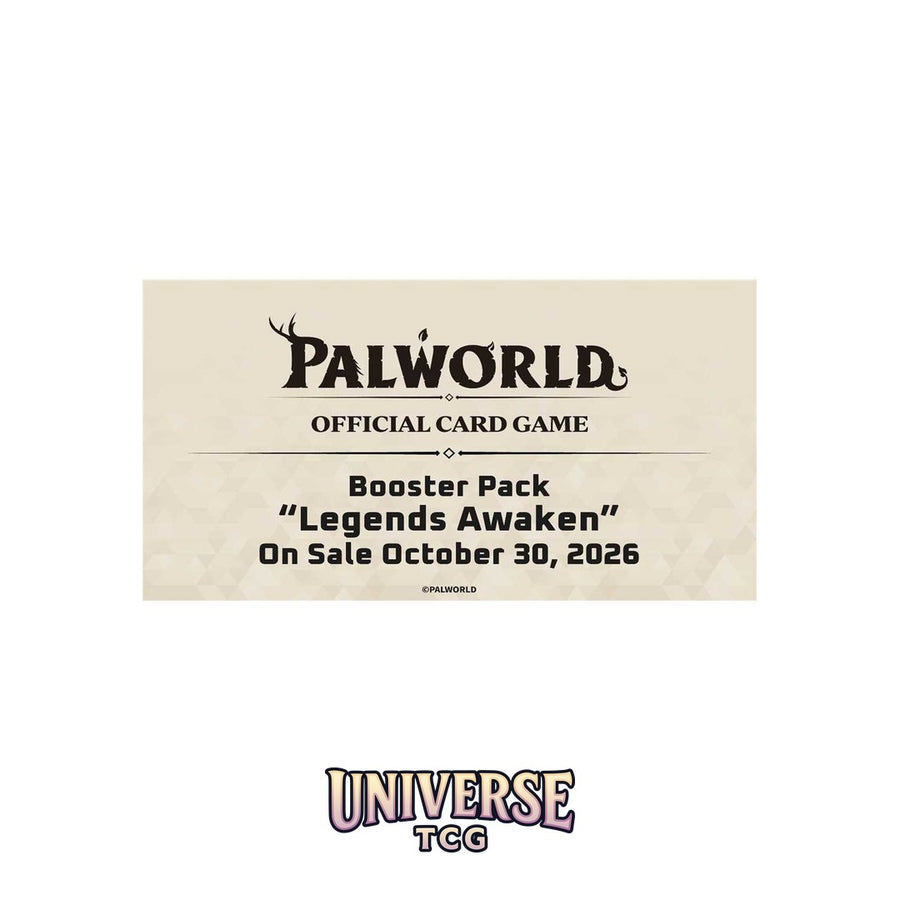 Palworld POCGe BP02 Legends Awaken Booster Box