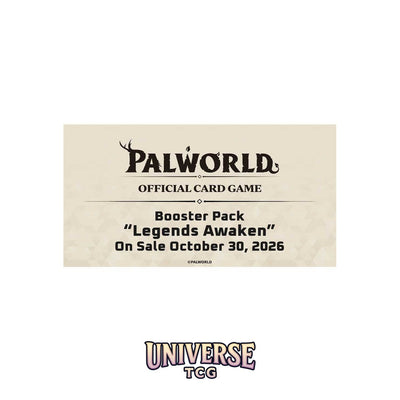 Palworld OFFICIAL CARD GAME BP02 Legends Awaken Booster Box (12 Packs) - English