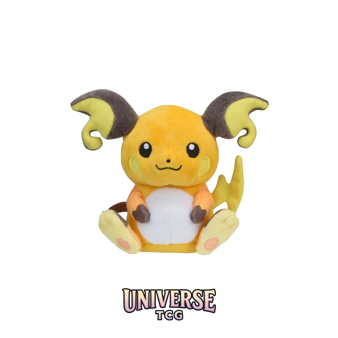 Raichu Sitting Cuties Plush - 15.25 cm