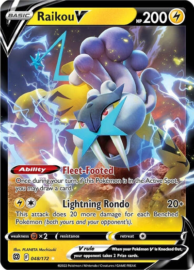 Raikou V - Brilliant Stars (Ultra Rare) [BRS-048]