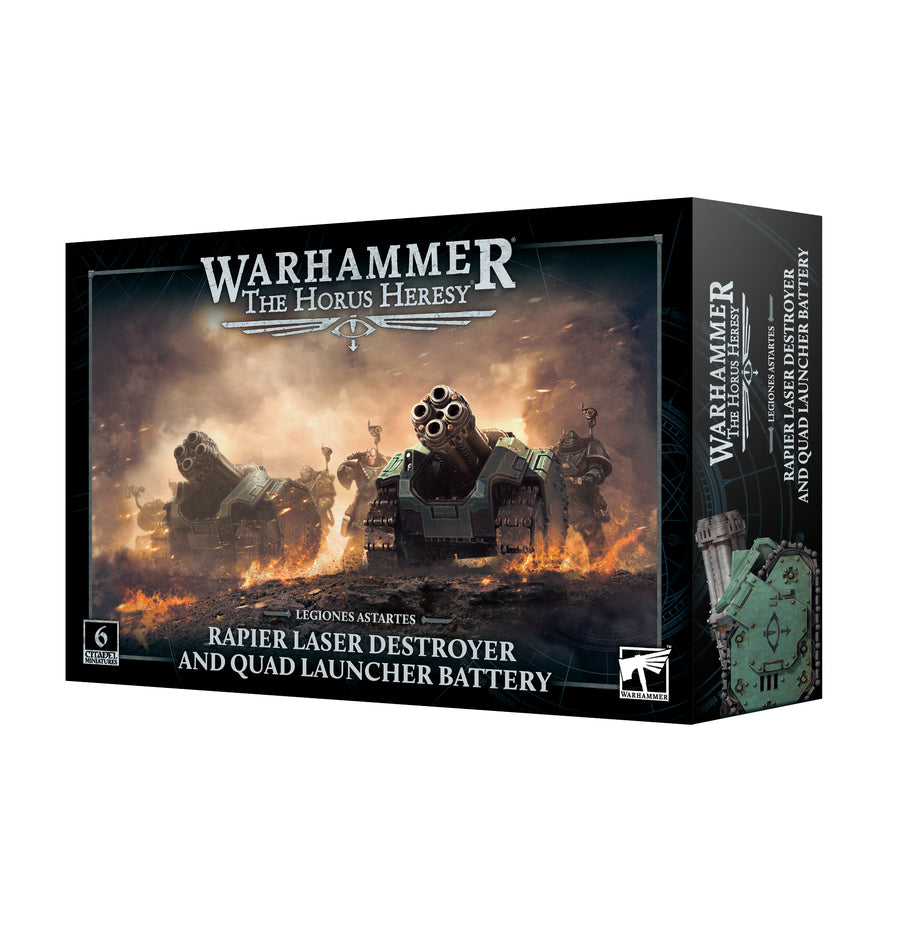 Rapier Laser Destroyer y Quad Launcher Battery