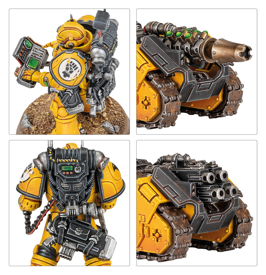 Rapier Quad Heavy Bolters y Graviton Cannon Battery