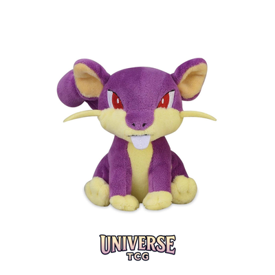 Rattata Sitting Cuties Plush - 10.8 cm