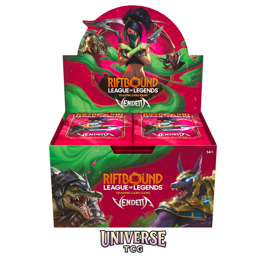 Riftbound Vendetta Booster Display (24 Boosters) English | League of Legends TCG | Universe TCG