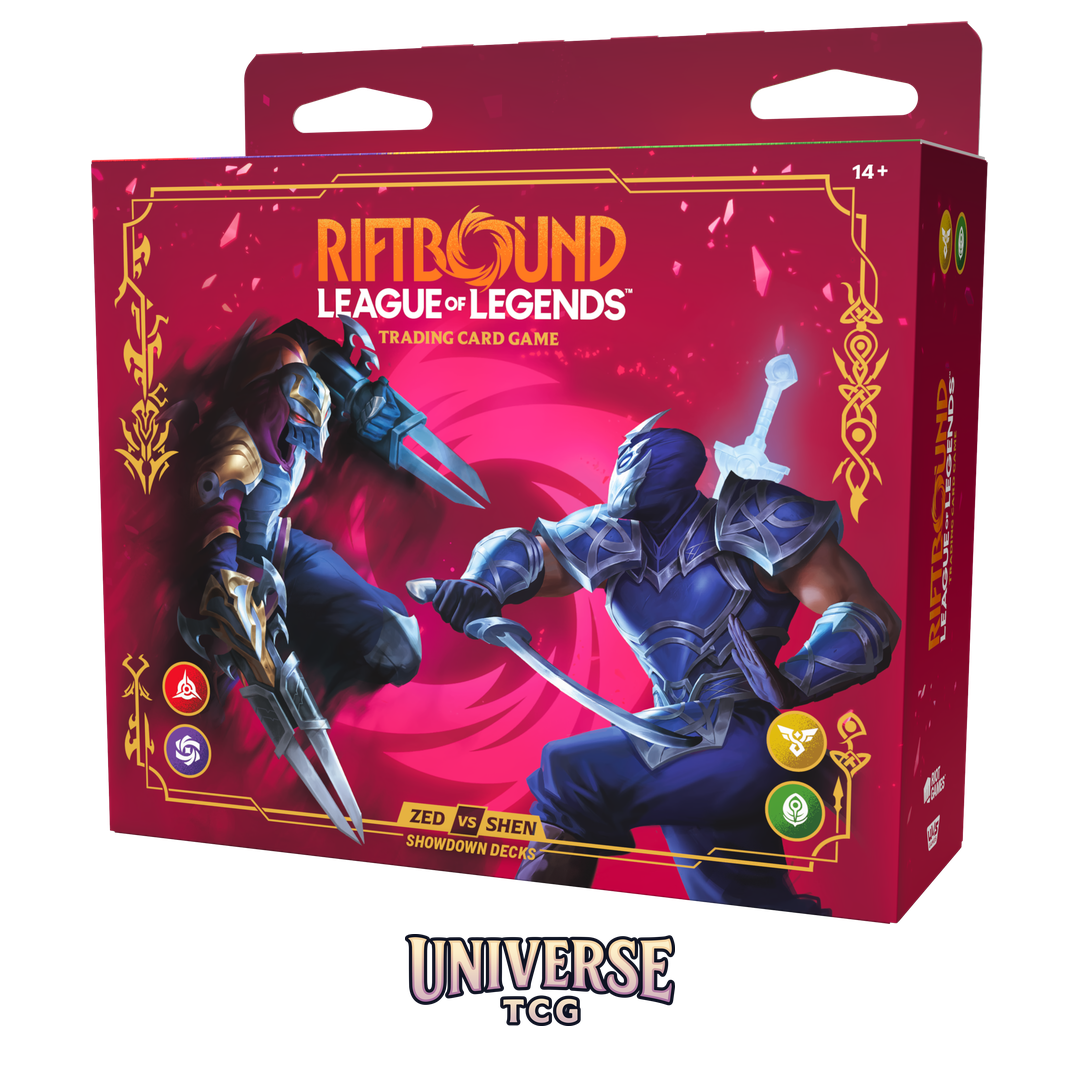Riftbound Vendetta Zed vs Shen Showdown Display (4 Decks) EN | Buy LoL ...
