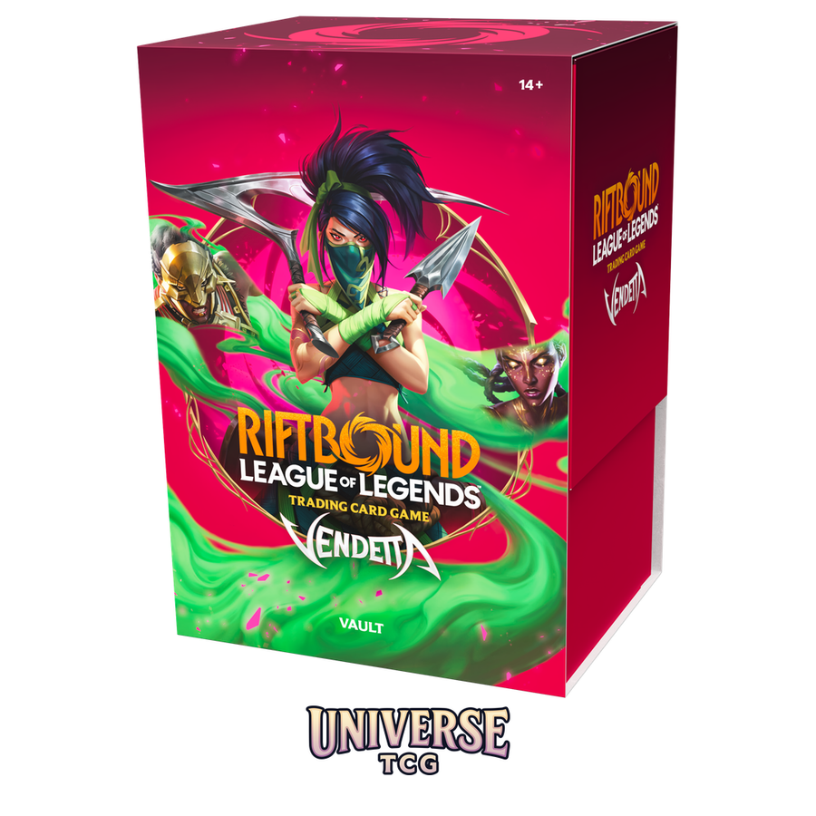 Riftbound Vendetta Vault English | League of Legends TCG Bundle | Universe TCG