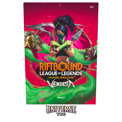 Riftbound Vendetta Vault English | League of Legends TCG Bundle | Universe TCG