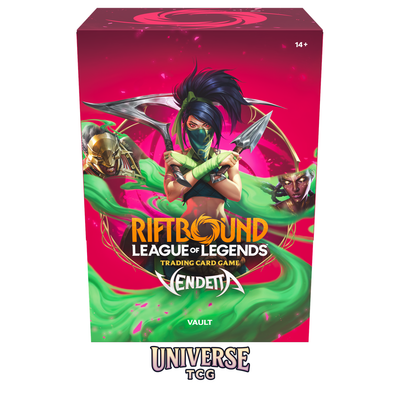 Riftbound Vendetta Vault English | League of Legends TCG Bundle | Universe TCG