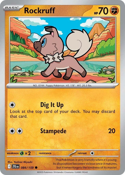 Rockruff - Journey Together (Common) [JTG-084]