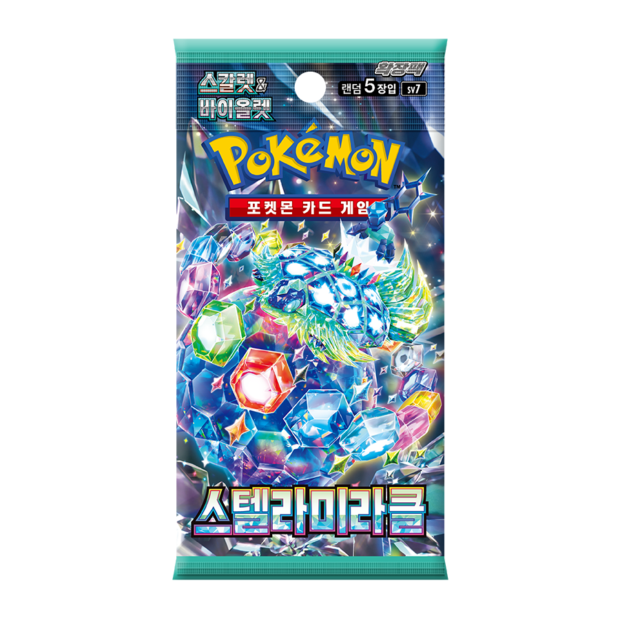 Pokémon TCG Stellar Miracle (SV7) Booster Box – Korean