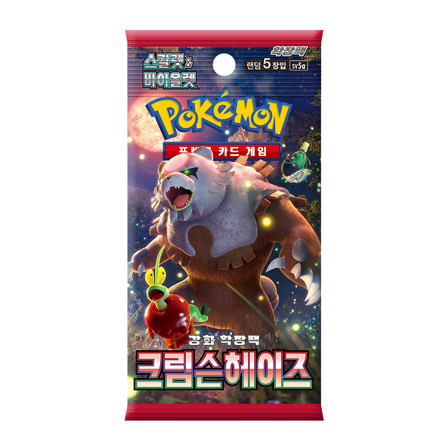 Pokémon TCG Crimson Haze (SV5a) Enhanced Expansion Box – Korean