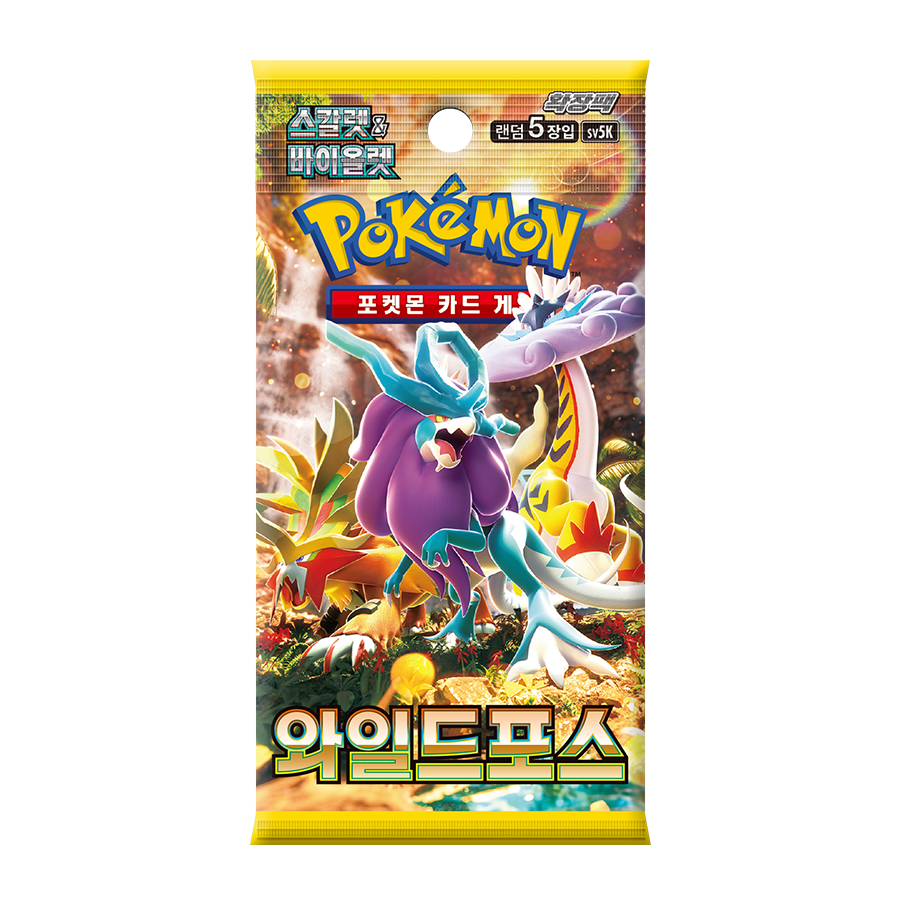 Pokémon TCG Wild Force (SV5K) Booster Box – Coreano