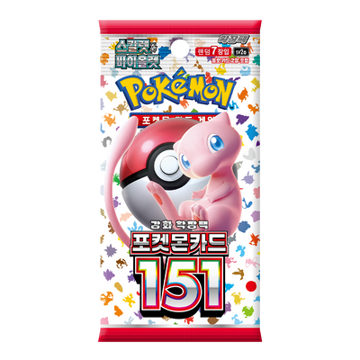 Pokémon TCG Pokémon Card 151 (SV2a) Enhanced Expansion Box – Korean