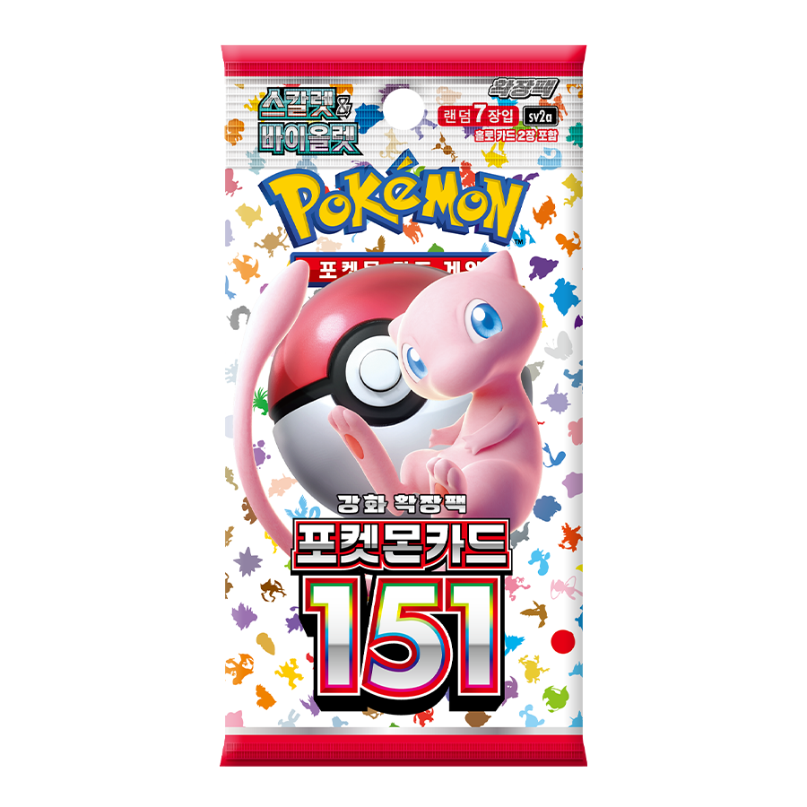 Pokémon TCG Pokémon Card 151 (SV2a) Enhanced Expansion Box – Coreano