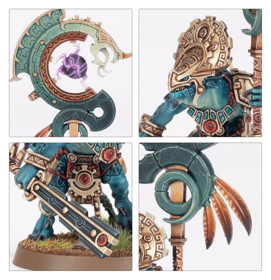 Saurus Astrolith Bearer – Seraphon (Age of Sigmar)