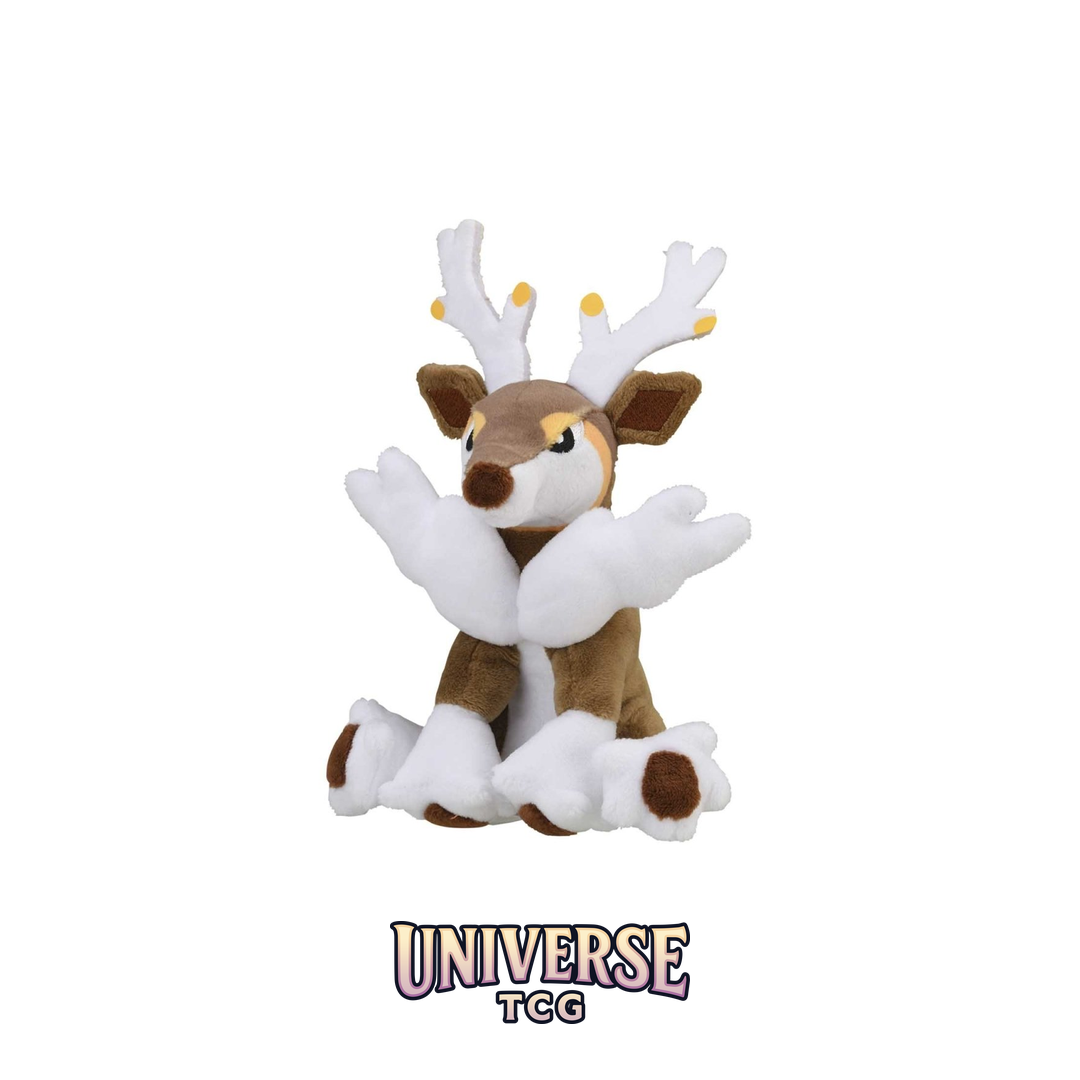 Sawsbuck (Winter Form) Sitting Cuties Plush - 15.25 cm