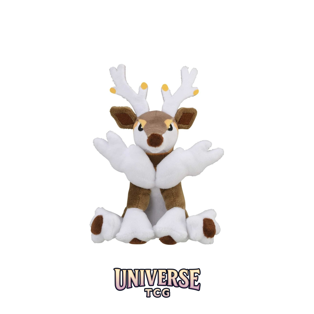 Sawsbuck (Winter Form) Sitting Cuties Plush - 15.25 cm