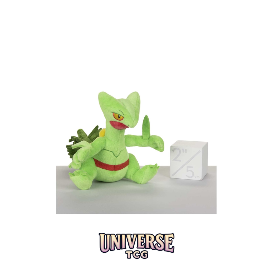 Sceptile Sitting Cuties Plush - 14 cm