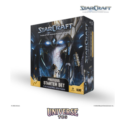 Starcraft TMG: Protoss Starter Set Founders Edition | Complete Army | Archon Studio | Universe TCG