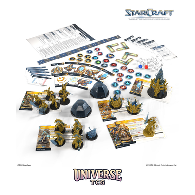 Starcraft TMG: Protoss Starter Set Founders Edition | Complete Army | Archon Studio | Universe TCG