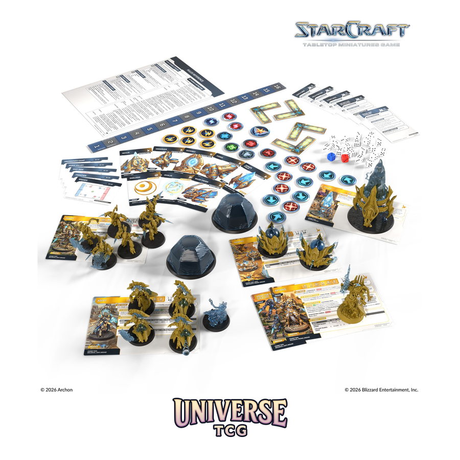 Starcraft TMG: Protoss Starter Set Founders Edition | Complete Army | Archon Studio | Universe TCG