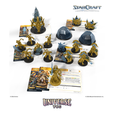 Starcraft TMG: Protoss Starter Set Founders Edition | Complete Army | Archon Studio | Universe TCG
