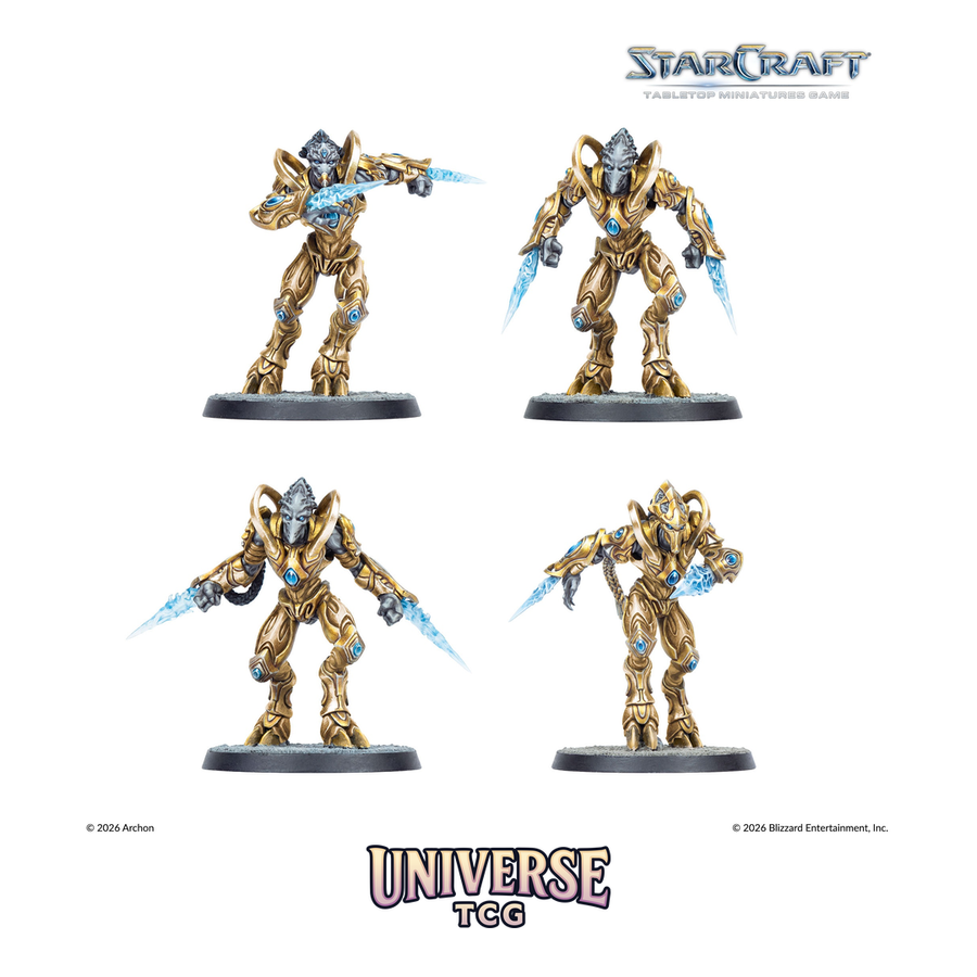 Starcraft TMG: Protoss Starter Set Founders Edition | Complete Army | Archon Studio | Universe TCG
