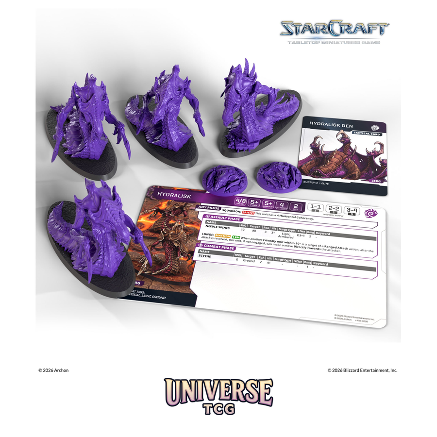 Archon Studio - Starcraft TMG: Zerg Expansion Set: Hydralisk
