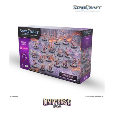 Starcraft TMG: Zerg Expansion Set - Zergling (18 Miniatures) | Archon Studio | Universe TCG