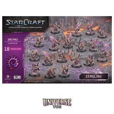Starcraft TMG: Zerg Expansion Set - Zergling (18 Miniatures) | Archon Studio | Universe TCG