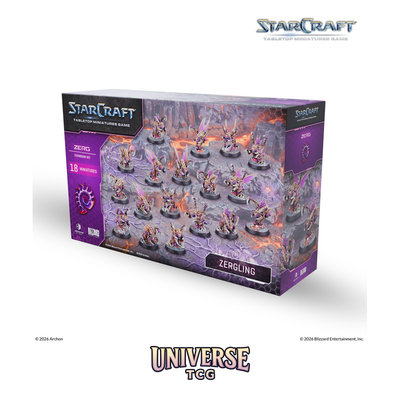 Starcraft TMG: Zerg Expansion Set - Zergling (18 Miniatures) | Archon Studio | Universe TCG