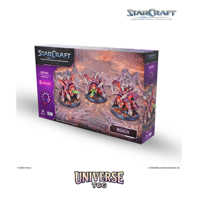Starcraft TMG: Zerg Expansion Set - Roach (with Evolution Variants) | Archon Studio | Universe TCG