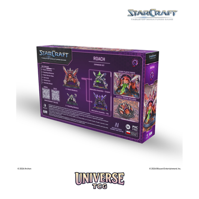 Starcraft TMG: Zerg Expansion Set - Roach (with Evolution Variants) | Archon Studio | Universe TCG