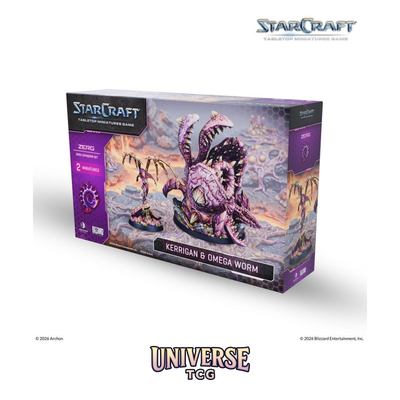 Starcraft TMG: Zerg Hero Expansion - Kerrigan & Omega Worm | Archon Studio | Universe TCG