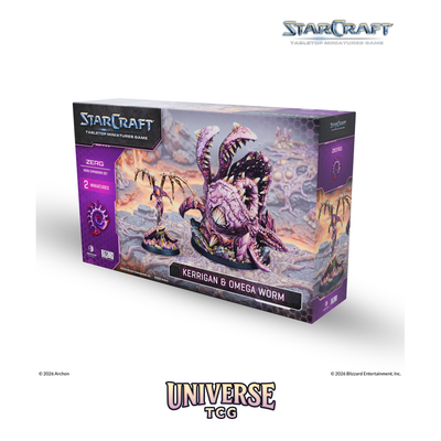 Starcraft TMG: Zerg Hero Expansion - Kerrigan & Omega Worm | Archon Studio | Universe TCG