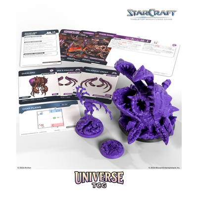 Starcraft TMG: Zerg Hero Expansion - Kerrigan & Omega Worm | Archon Studio | Universe TCG